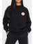 Kuromi Baskılı Siyah Unisex Kadın Erkek Pamuklu Sweatshirt CU146 1