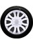 Chevrolet Uyumlu 15 Inc Kırılmaz Sks Jant Kapağı 1 Takım 4 Adet No:330 1