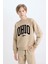 Erkek Çocuk Bisiklet Yaka Baskılı Sweatshirt D3034A824WN 4