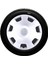 Fiat Uyumlu 14 Inç Kırılmaz Sks Jant Kapağı 1 Takım 4 Adet NO:207 1