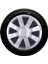 Fiat Uyumlu 15 Inc Kırılmaz Sks Jant Kapağı 1 Takım 4 Adet NO:323 1