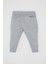 Erkek Bebek 2'li Takım Bisiklet Yaka Baskılı Sweatshirt Üst Beli Lastikli Jogger Eşofman Altı D0723A524WN 2