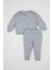 Erkek Bebek 2'li Takım Bisiklet Yaka Baskılı Sweatshirt Üst Beli Lastikli Jogger Eşofman Altı D0723A524WN 5