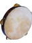 Dövme Pirinç Zilli Bendir Daire Hayvan Derili 35 Cm, Drum Bendir, Daf, Erbane Tambourine With Case 3