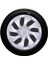 Ford Uyumlu 16 Inc Kırılmaz Sks Jant Kapağı 1 Takım 4 Adet NO:416 1