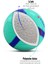 VT-500 Trick Voleybol Topu Pompalı Yumuşak Doku Semi-Pro Iç-Dış Mekan Soft Touch No:5 270 G 4