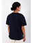 Mental Health Club Relaxed Fit Kadın T-Shirt - Lacivert 2