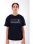 New York Mental Health Club Relaxed Fit Kadın T-Shirt - Lacivert 2