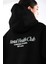 Mental Health Club Relaxed Fit Hoodie Kadın - Siyah 2