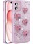 Apple iPhone 14 Kılıf Airbagli Simli Arka Yüzey Parıltılı Silikon Kapak (Işıltı) 1