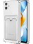Samsung Galaxy A05 Kılıf Kamera Korumalı Kartlıklı Setra Şeffaf Silikon 1