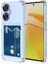Realme C55 Kılıf Kamera Korumalı Kartlıklı Setra Şeffaf Silikon 1