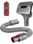 Dyson V15 V11V10 V8 V7 Elektrikli Süpürge Köpek Kedi Pet Saç Fırçası Bakım Aleti Esnek Uzatma Hortumu Yedek Parçalar (Yurt Dışından) 1