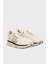 Deri Taşlı Sneaker Ayakkabı Bayan Ayakkabı 24K180R125 2