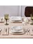 Square Bone New Margaret 24 Parça 6 Kişilik Yemek Takımı 2