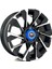 16 Inç 4X100 Clio 6 Techno Esprit Alpine Siyah Elmas Kesim Jant Modeli Renault (4 Adet) 1