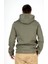 Washington Erkek Kapüşonlu Sweatshirt Haki 3