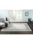 Elegance EG007A Gri Halı Lacivert Detaylı Modern Viskon Doğal Iplik Bambu Halı Tozu Az Salon Halısı 2