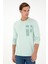 U.S. Polo Assn. Erkek Su Yeşili Sweatshirt 50293448-VR048 3