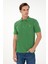 U.S. Polo Assn. 50294207-VR054 Erkek Yeşil Basic T-Shirt 3