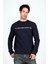 Steward Erkek O Yaka Sweatshirt Lacivert 2