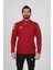 (7 Farklı Renk) Oregon Half Zip Sweatshirt Eşofman Üstü Bordo - 3xl 1