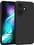 Matte Silicone Xiaomi Poco M6 5g Kılıf Siyah 1