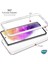 Samsung Galaxy A54 Kılıf 6 Tarafı Tam Full Koruma 360 Clear Soft Şeffaf 3