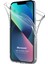 iPhone 14 Kılıf 6 Tarafı Tam Full Koruma 360 Clear Soft Şeffaf 1