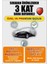 Carguard Bmw 3 Serisi E90 2005-2012 Uyumlu X300 Fitilli Araba Brandası Miflonlu Branda Oto Çadır Örtü 5