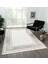 Elegance EG006A Gri Gold Detaylı Viskon Doğal Iplik Bambu Tozu Az Salon Yatak Odası Halısı 3
