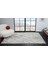 Wool WL003A Gri Halı Antrasit Detaylı Sisal Bukle Dekoratif Kabartmalı Halı Antialerjik 2