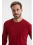 Extrafine Merino Kırmızı Bisiklet Yaka Triko 3