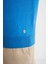 Extrafine Merino Mavi Bisiklet Yaka Triko 4