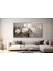 Yağlı Boya Dokulu Tablo Vazoda Beyaz Modern Çiçekler U02035 8