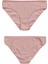 Özkan 26798 7'li Paket Kadın Fitilli Ribana Pamuklu Esnek Rahat Slip Bikini Külot 4