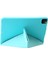 iPad Pro 11 (2024) Otomatik Uyku / Uyandırma Özellikli Origami Standı Pu Deri+Silikon Kapak (Yurt Dışından) 2
