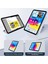 iPad Air 11 (2024) Origami Standı Pu Deri Şeffaf Arka Tablet Kapağı (Yurt Dışından) 5