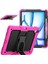 iPad Air 13 (2024) Pc+Silikon Kickstand Kalem Yuvası Omuz Askılı Tablet Kılıfı (Yurt Dışından) 1