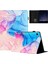Lenovo Tab M10 (Gen 3) Çok Açılı Görüntüleme Akıllı Pu Deri Mermer Kapak (Yurt Dışından) 1