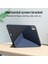 iPad Pro 11 (2024) Otomatik Uyandırma/uyku Özellikli Origami Standlı Deri Tablet Kılıfı (Yurt Dışından) 4