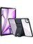 iPad Air 13 (2024) / Pro 12.9 (2021) / (2022) Deri Kickstand Tpu + Pc Hava Yastığı Koruması Tablet Kapağı (Yurt Dışından) 1
