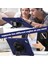 iPad Air 11 (2024) Tpu+Pc+Silikon Kickstand Omuz Askılı Tablet Kılıfı (Yurt Dışından) 4