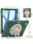 iPad Air 11 (2024) Tpu+Pc+Silikon Kickstand Omuz Askılı Tablet Kılıfı (Yurt Dışından) 2