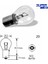 Ba15S Halojen Fren Park Ampulü Tek Duy 1156/P21W/12V/21-5W 1