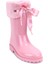 W10239 Campera Charol Soft Pembe Kız Çocuk Yağmur Çizme 1