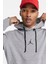 Air Jordan Hoodie Dri-Fit Bol Kesim Erkek Gri Sweatshirt 1