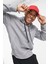 Air Jordan Hoodie Dri-Fit Bol Kesim Erkek Gri Sweatshirt 2