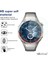 Novstrap Huawei Watch Gt5 Pro 46MM ile Uyumlu Ekran Koruyucu 9h Temperli Cam Kolay Uygulama Aparatlı 4