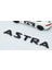 Astra Bagaj Siyah Abs Yazı Logo Amblem Opel Ile Uyumlu 3